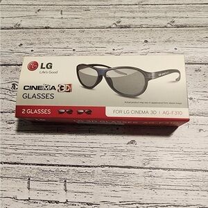 LG Cinema 3D Glasses AG-F310 Bundle 2 Glasses New In Box